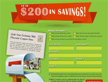 Tablet Screenshot of improveitsavings.com